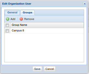 User Editor Window